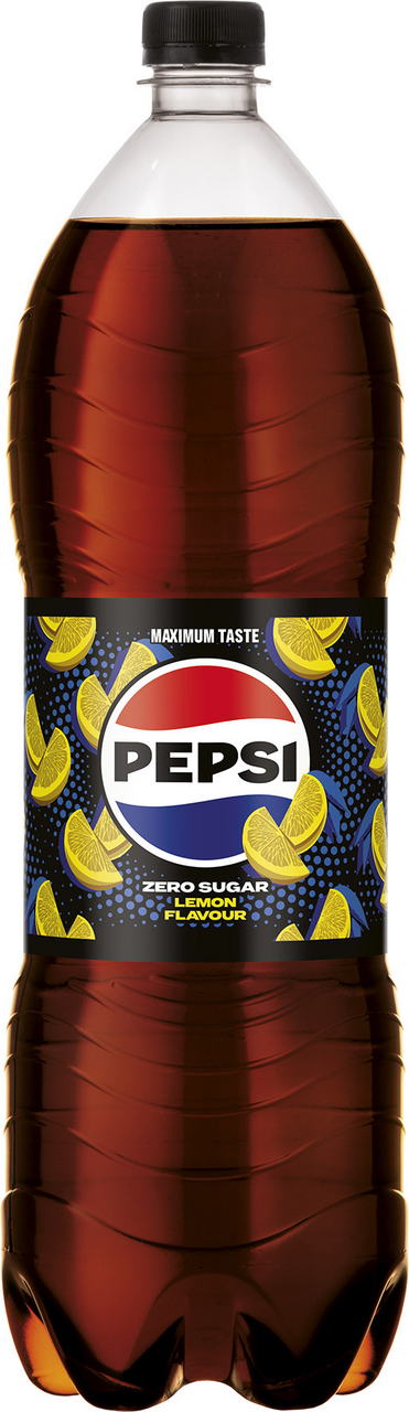 PEPSI Cola Zero Lemon sýtený nápoj 6 x 2 l vratná PET fľaša