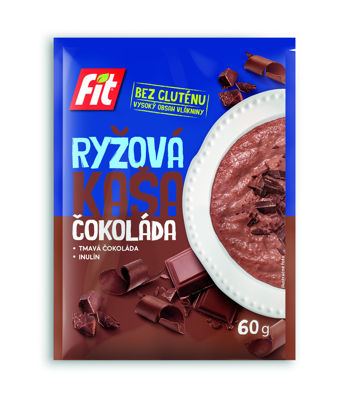 Fit Ryžová kaša čokoláda 60 g