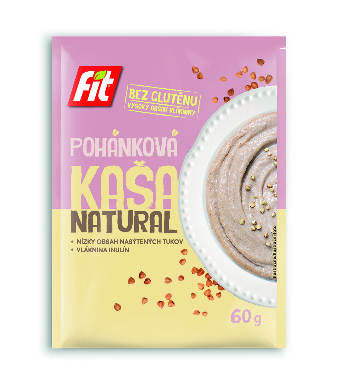 Fit Pohánková kaša natural 60 g