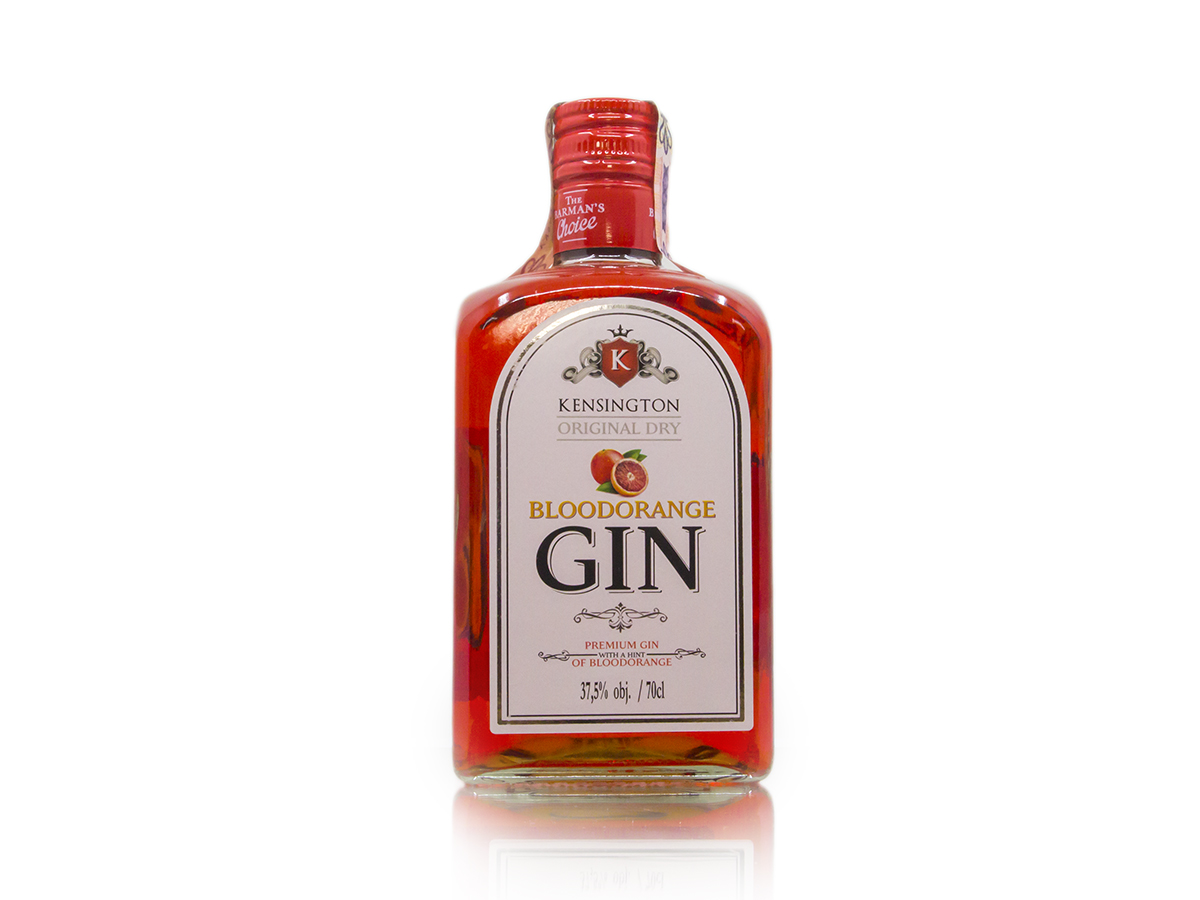 KENSINGTON Bloodorange gin 37,5% 700 ml