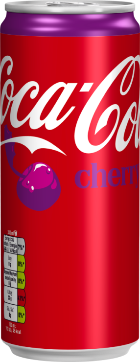 Coca-Cola Cherry sýtený nápoj 24 x 330 ml vratná plechovka