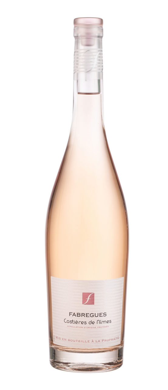 CHATEAU DE FABREGUES Costiéres de Nimes rosé dry 750 ml