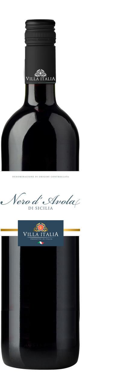 VILLA ITALIA Nero d'Avola 750 ml