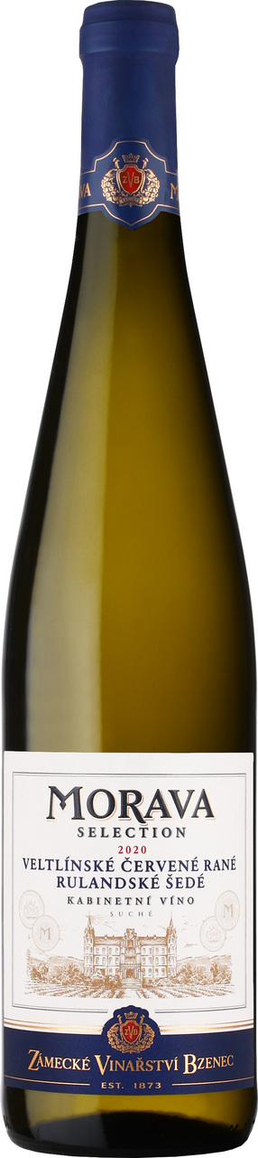 MORAVA Selection Veltlínske červené skoré Rulandské šedé 750 ml