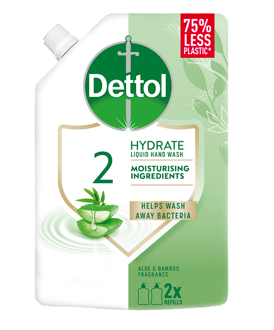 Dettol Aloe & Bamboo tekuté mydlo náhradná náplň 500 ml