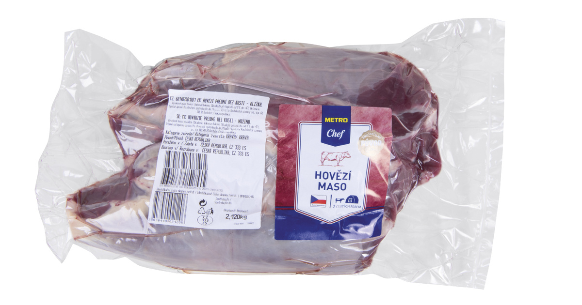 METRO Chef Hovädzie predné nožina chlad. váž. cca 2,3 kg