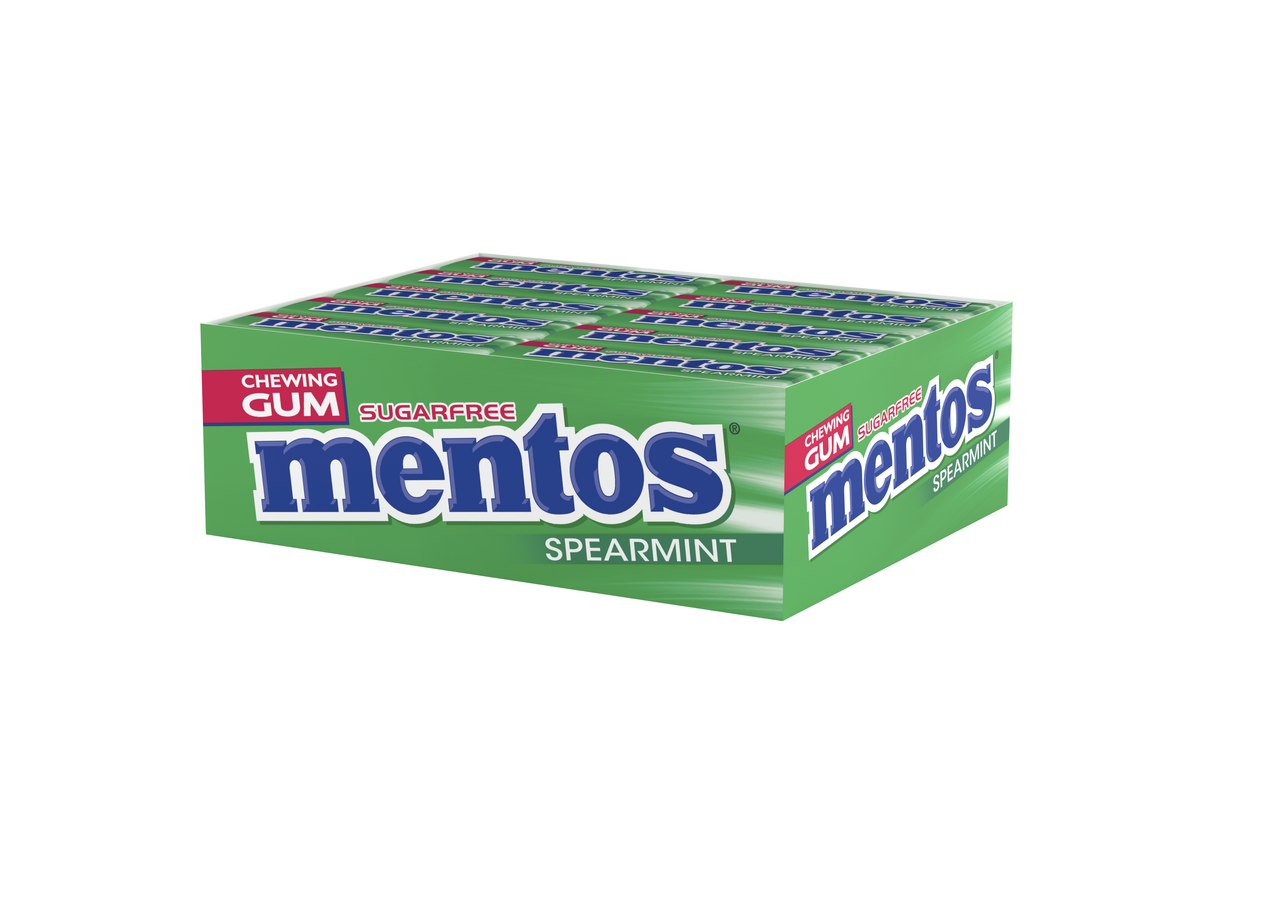 mentos Spearmint žuvačky 40 x 13,5 g