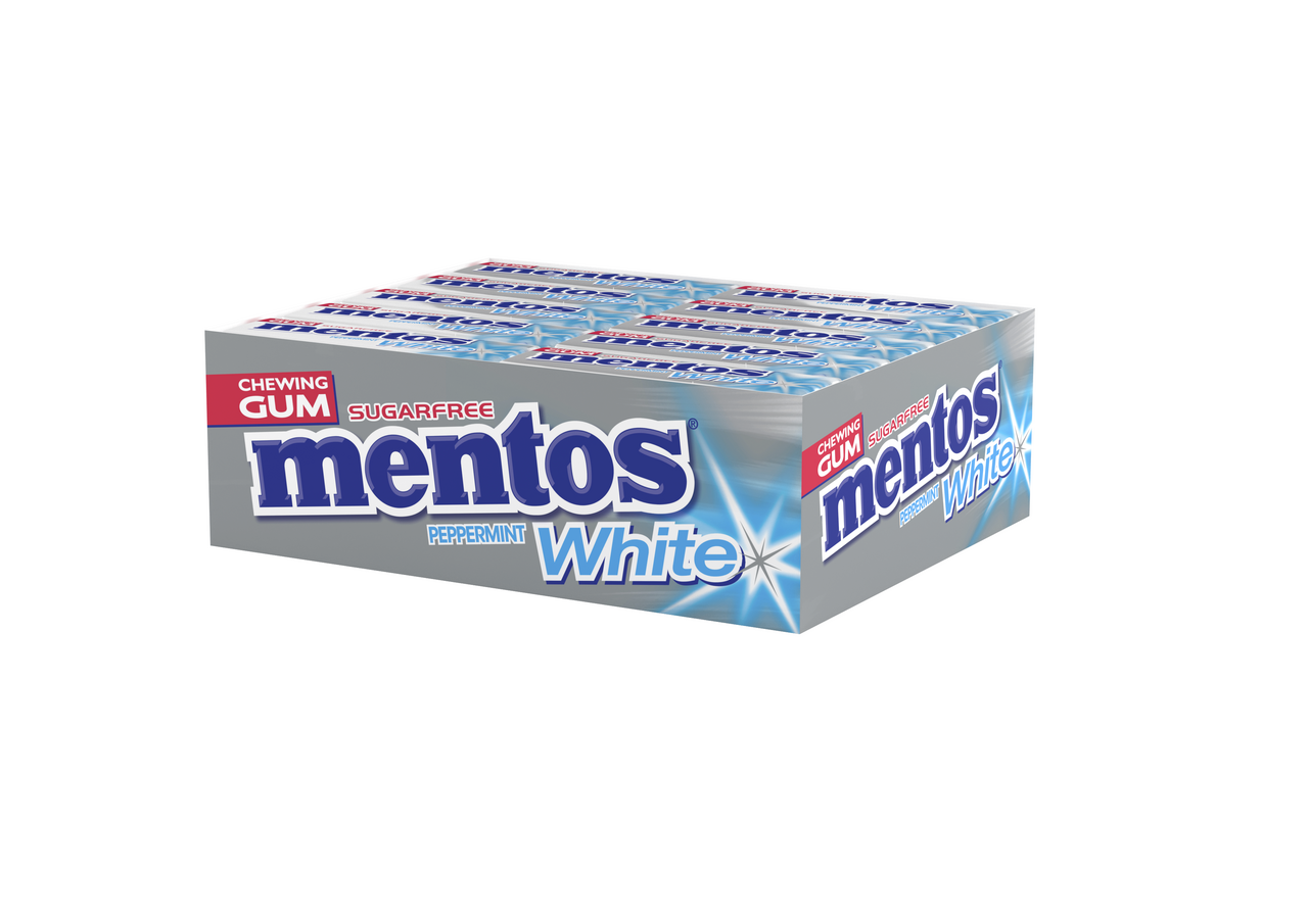 mentos White žuvačky 40 x 13,5 g