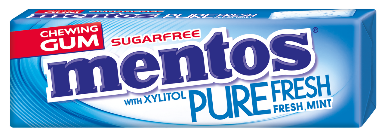 mentos Mint žuvačky 40 x 13,5 g