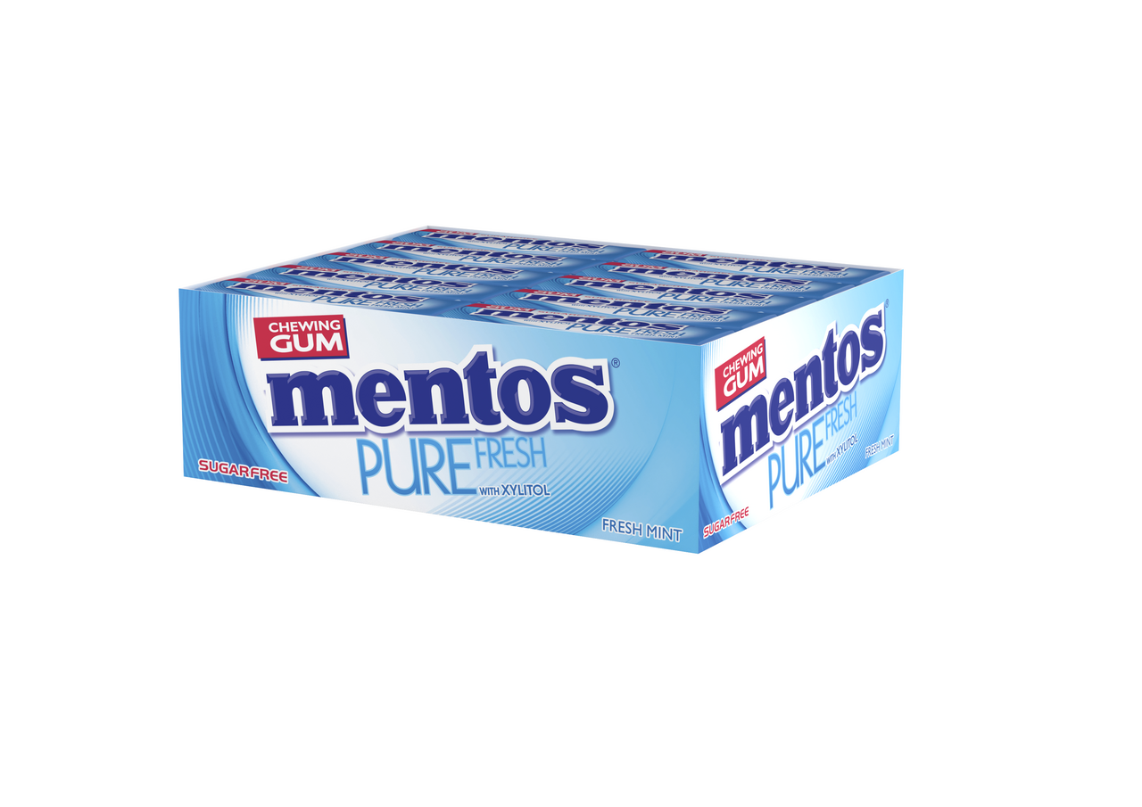 mentos Mint žuvačky 40 x 13,5 g