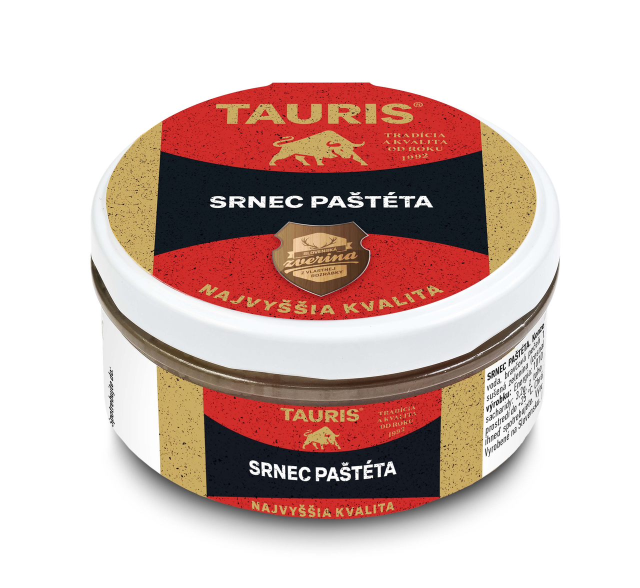 TAURIS Srnec paštéta chlad. 130 g