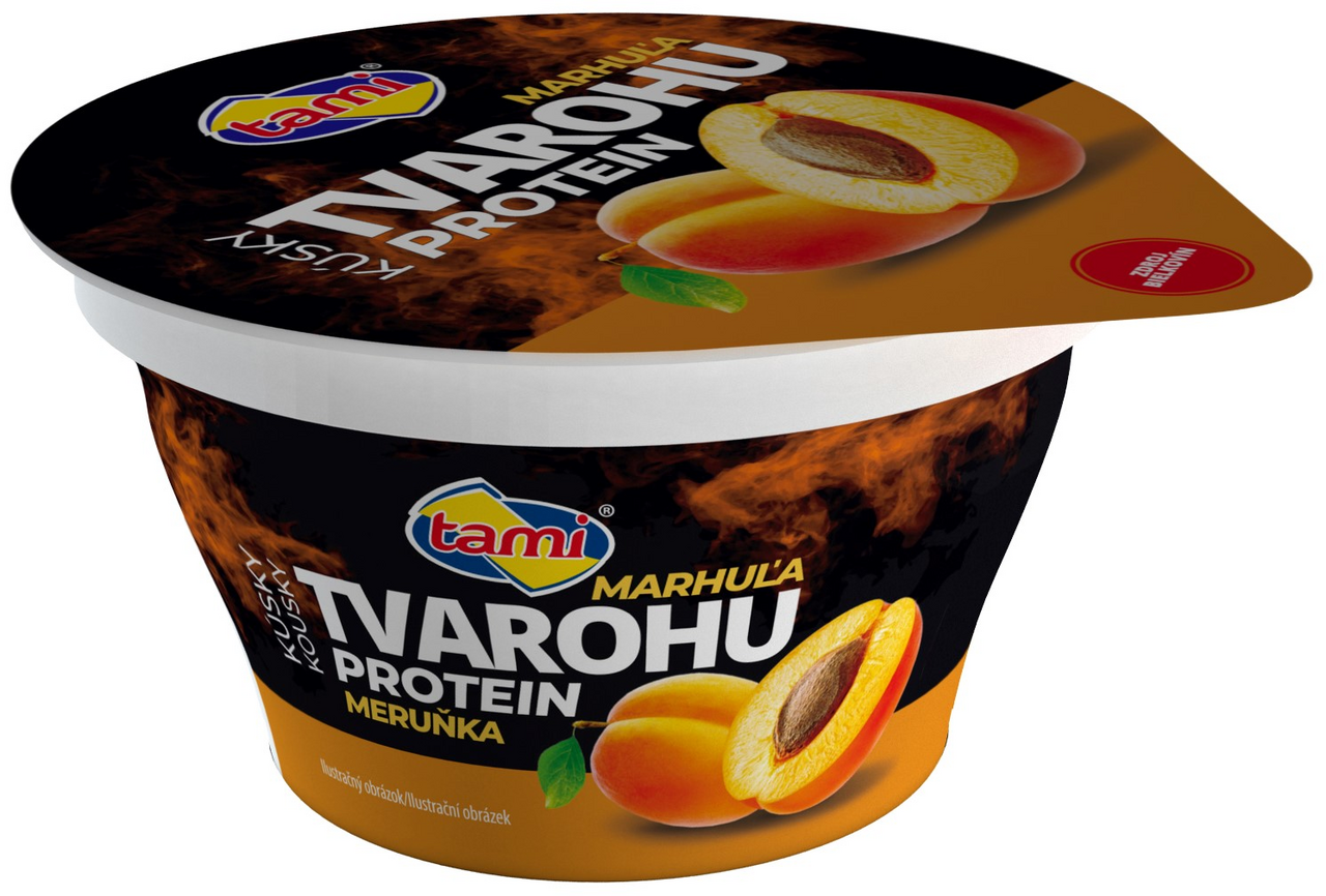 tami Protein Kúsky tvarohu marhuľa chlad. 150 g