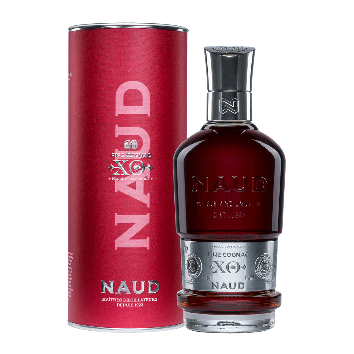 NAUD XO Cognac 40% 700 ml darčekové balenie