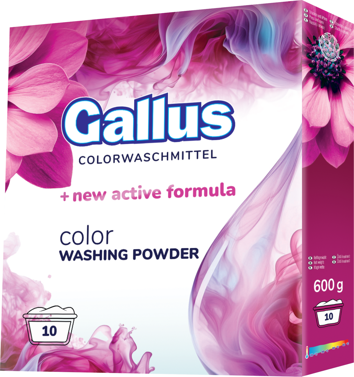 Gallus Color prací prášok (10 praní) 600 g