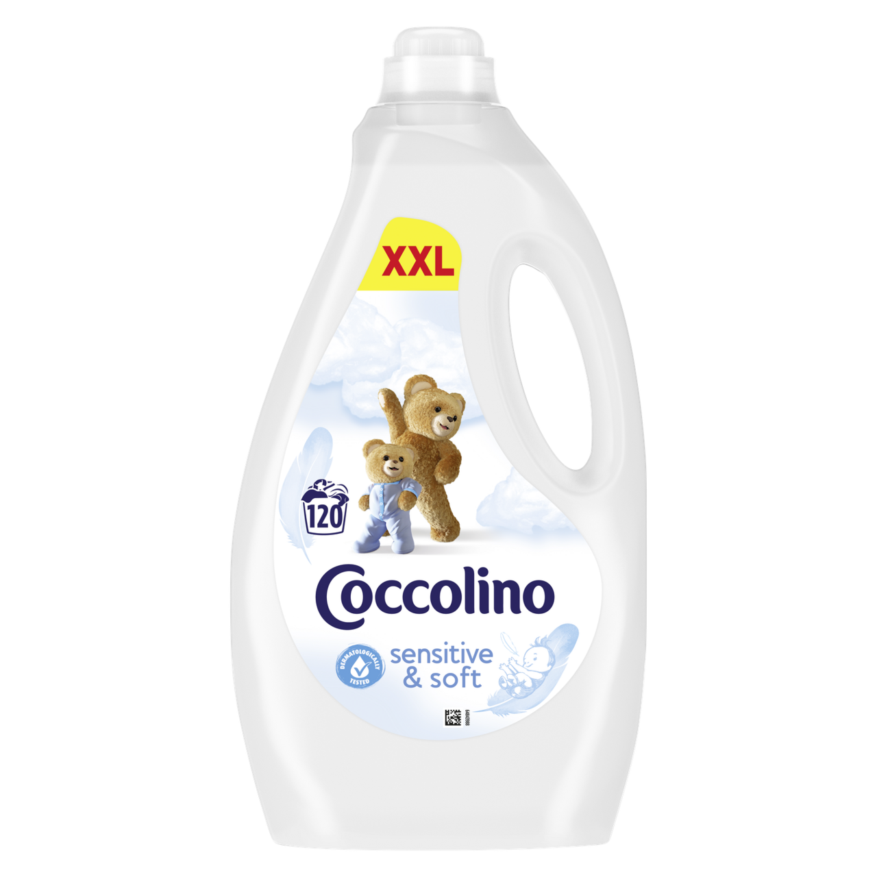 Coccolino Fresh & Soft White aviváž (120 praní) 3 l