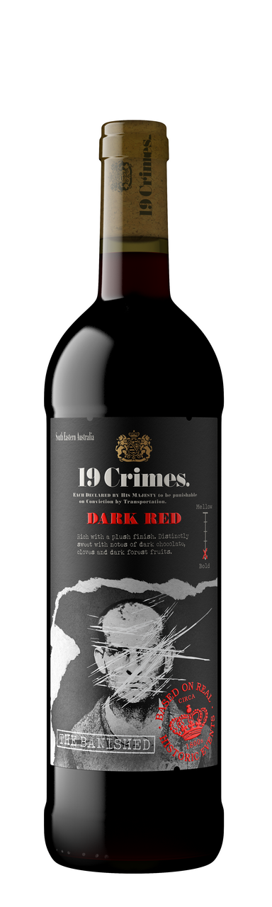 19 Crimes The Banished Dark Red 750 ml