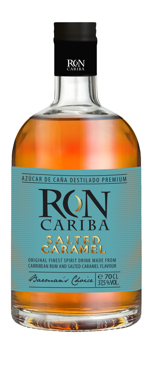RON CARIBA Salted Caramel 37,5% 700 ml