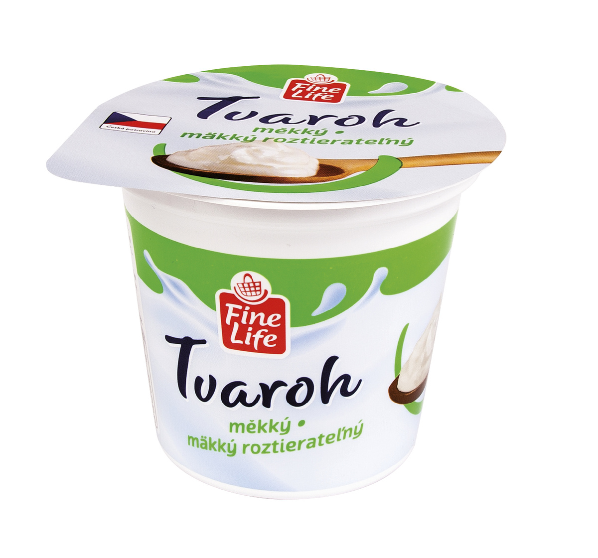 Fine Life Tvaroh jemný odtučnený chlad. 250 g