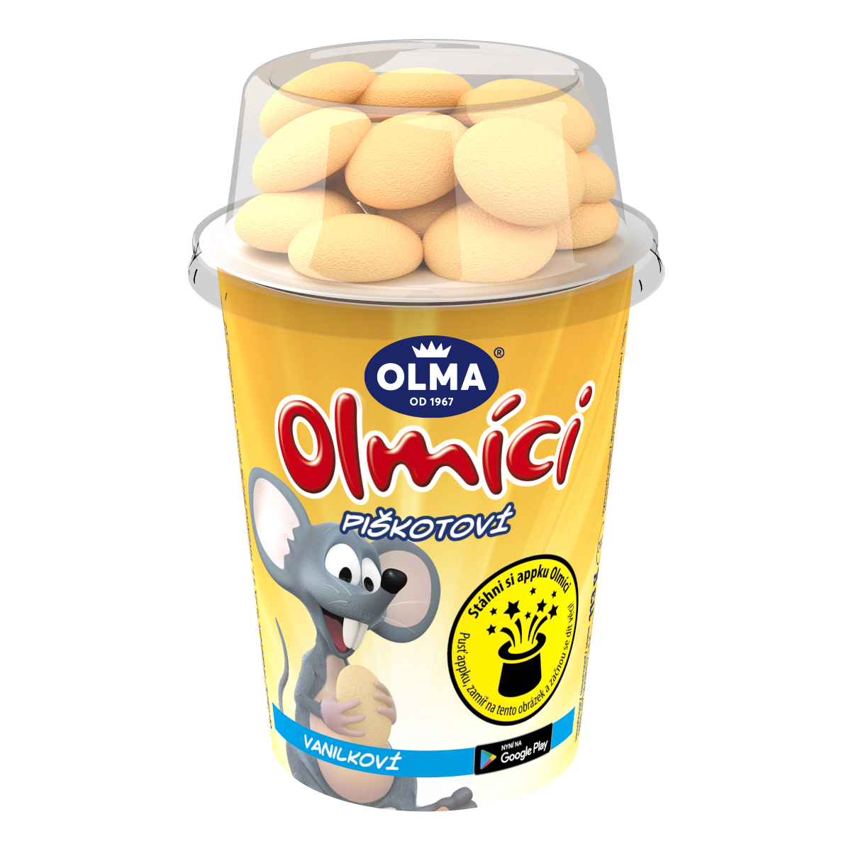 OLMA Olmíci vanilkoví s piškótami chlad. 10 x 113 g