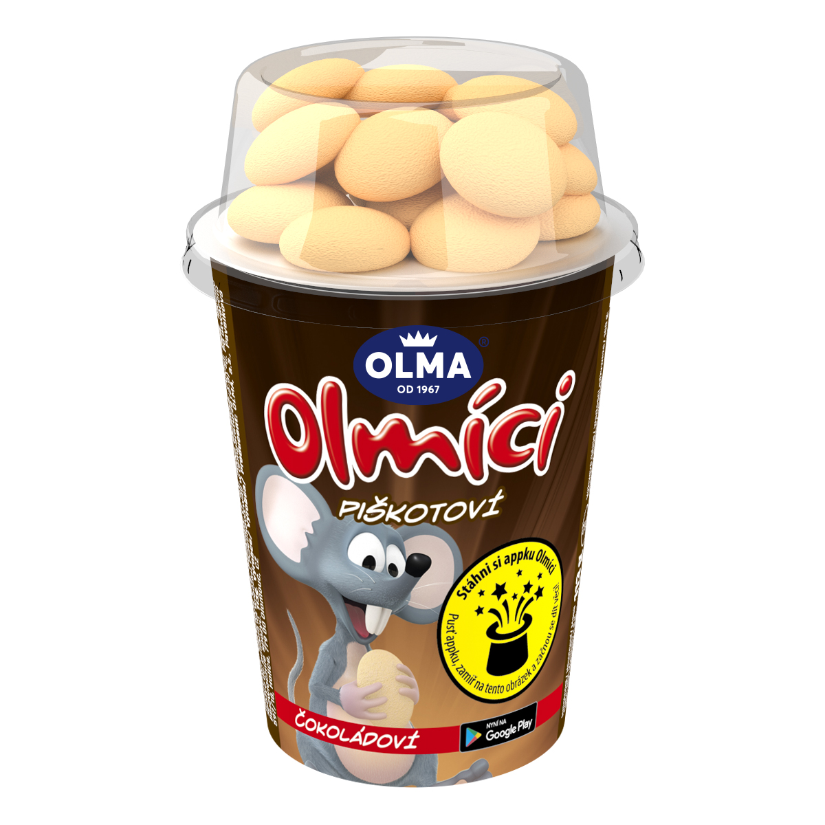 OLMA Olmíci čokoládoví s piškótami chlad. 10 x 113 g