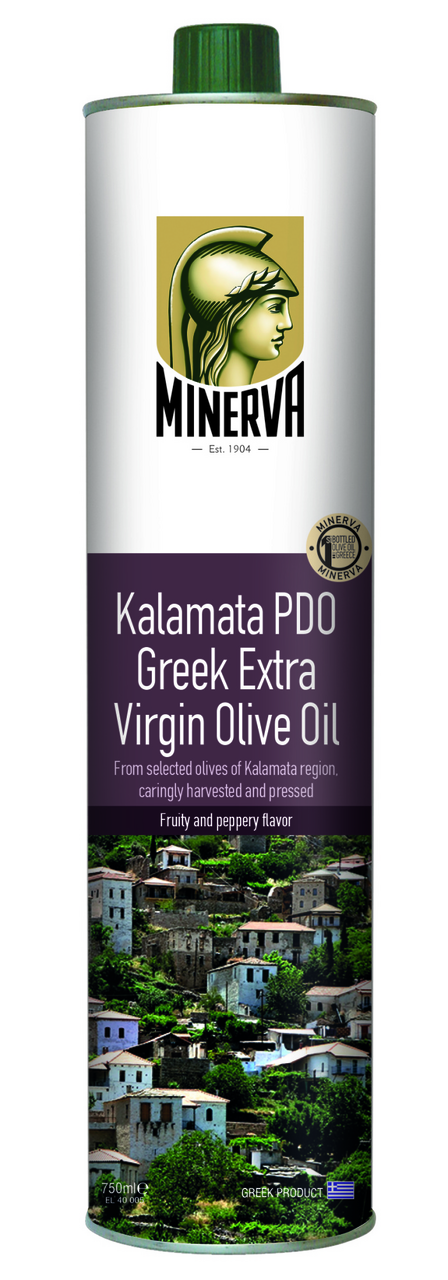 MINERVA Olivový olej Kalamata extra virgin 750 ml plech