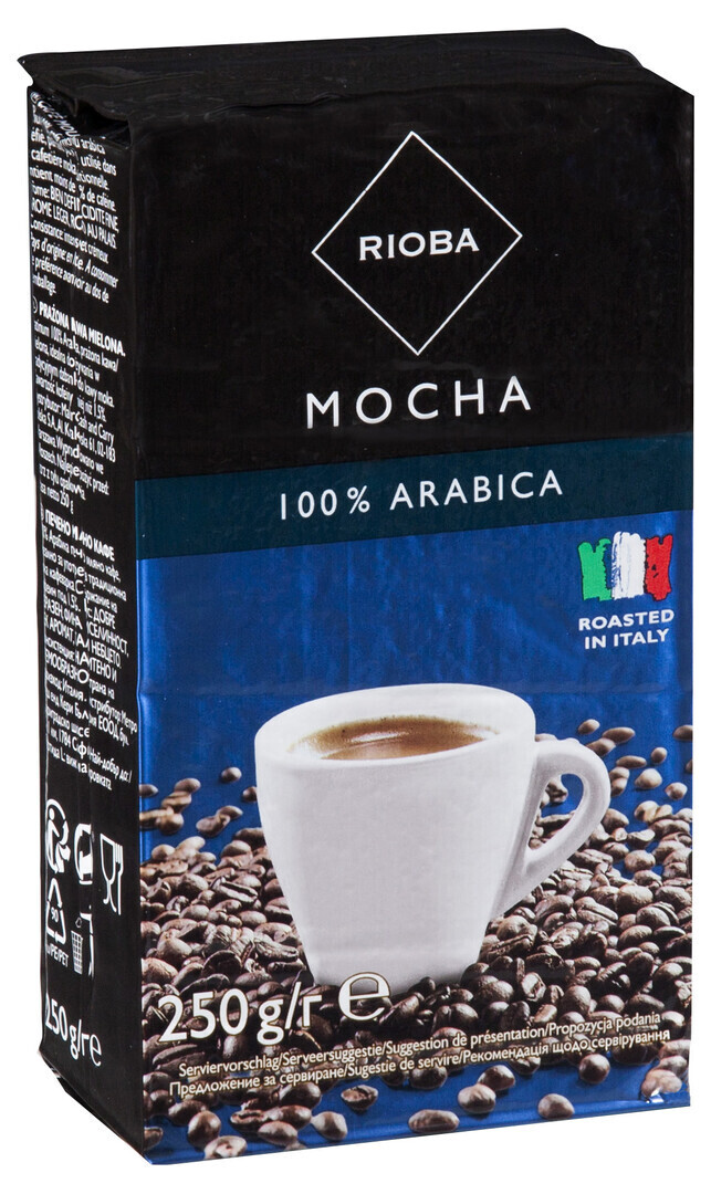RIOBA Mocha 100% Arabica káva mletá 250 g