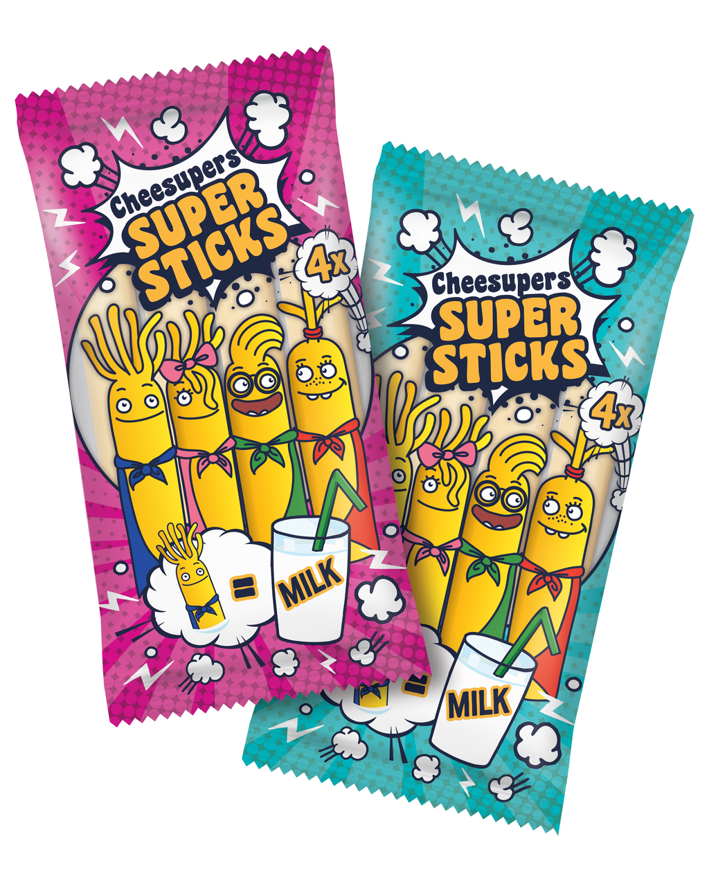 Cheesupers Syrové tyčinky chlad. 80 g