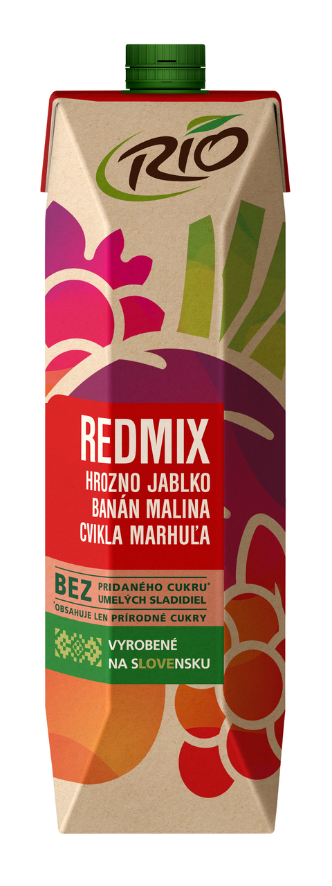 RIO Džús redmix 6 x 1 l tetrapack