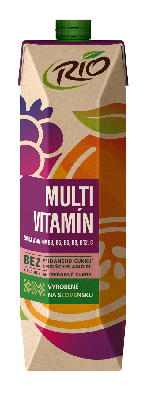 RIO Džús multivitamín 6 x 1 l tetrapack