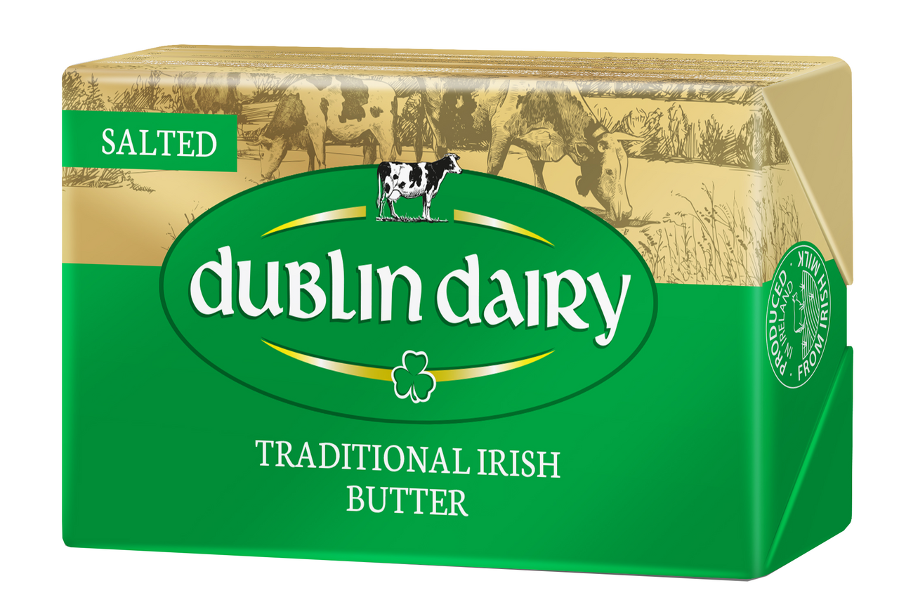 DUBLIN DAIRY Írske maslo so soľou chlad. 200 g