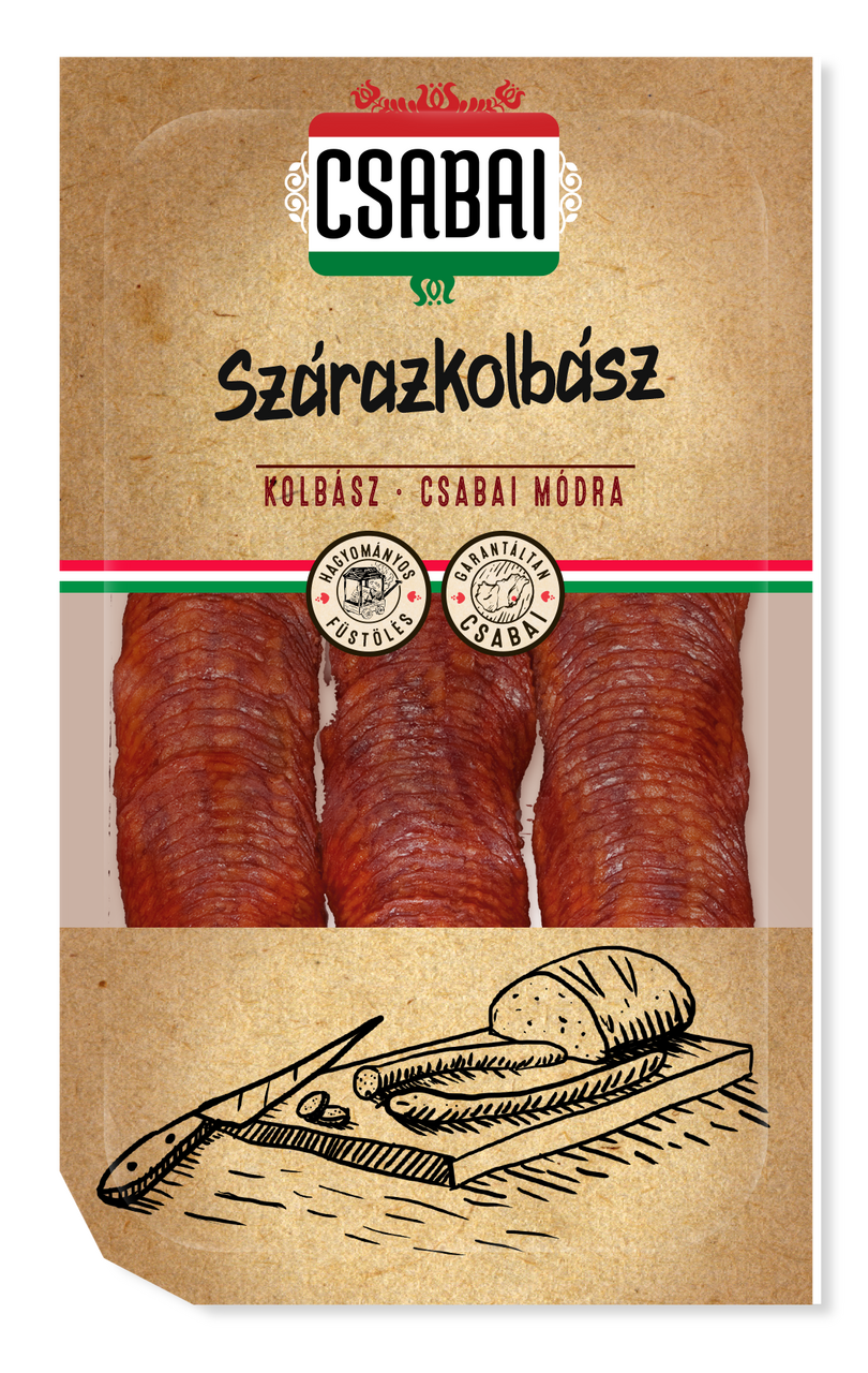 CSABAI Suchá klobása ochr.atmosféra chlad. 75 g