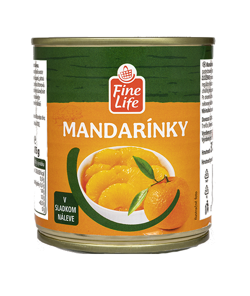 Fine Life Mandarínky 312 g