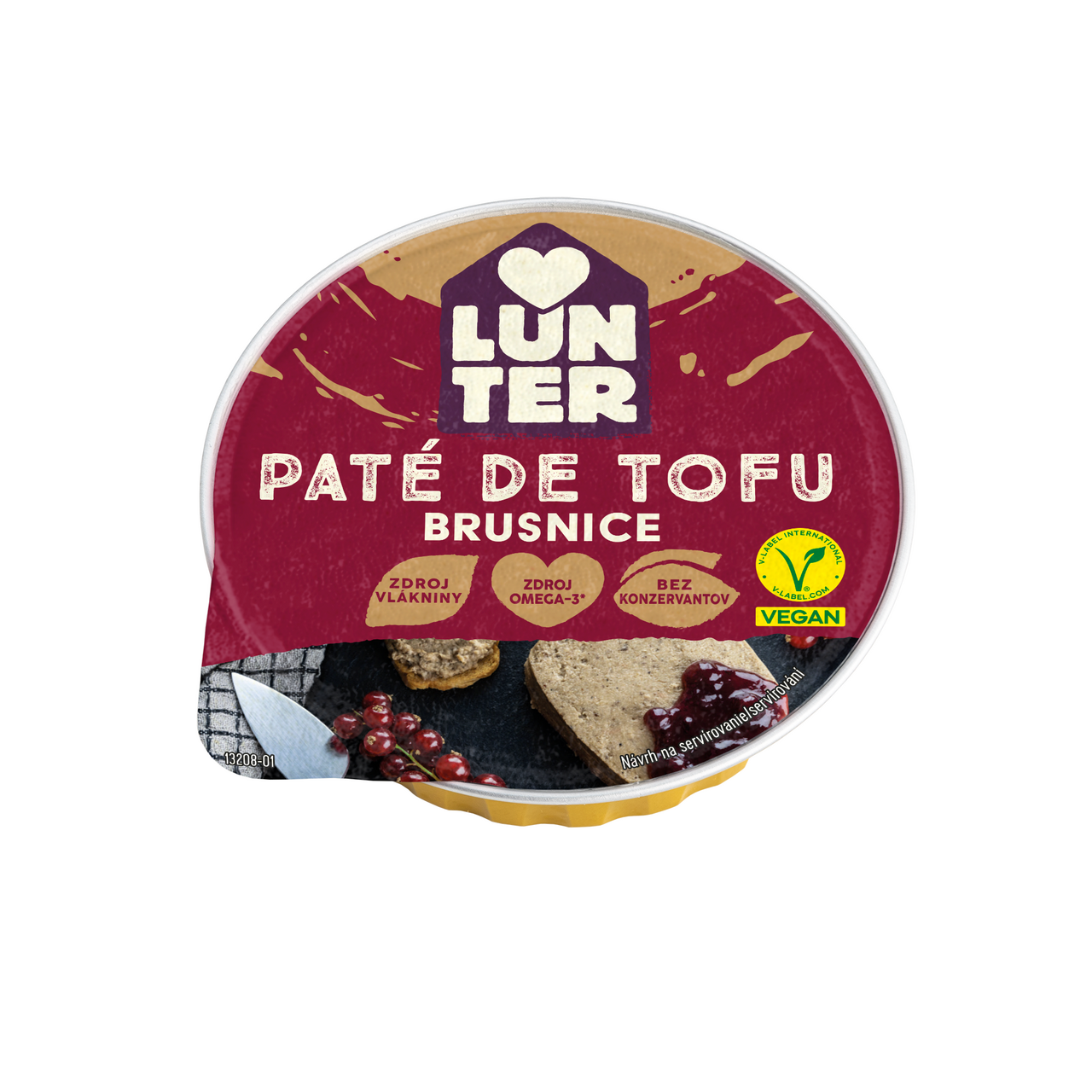 LUNTER Paté De Tofu nátierka 75 g