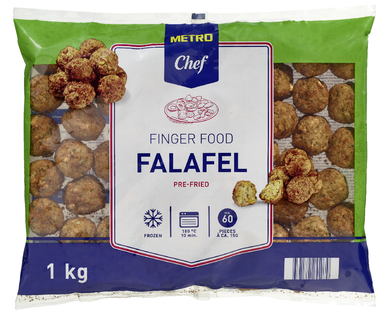 METRO Chef Falafel guličky s quinoou mraz. 1 kg