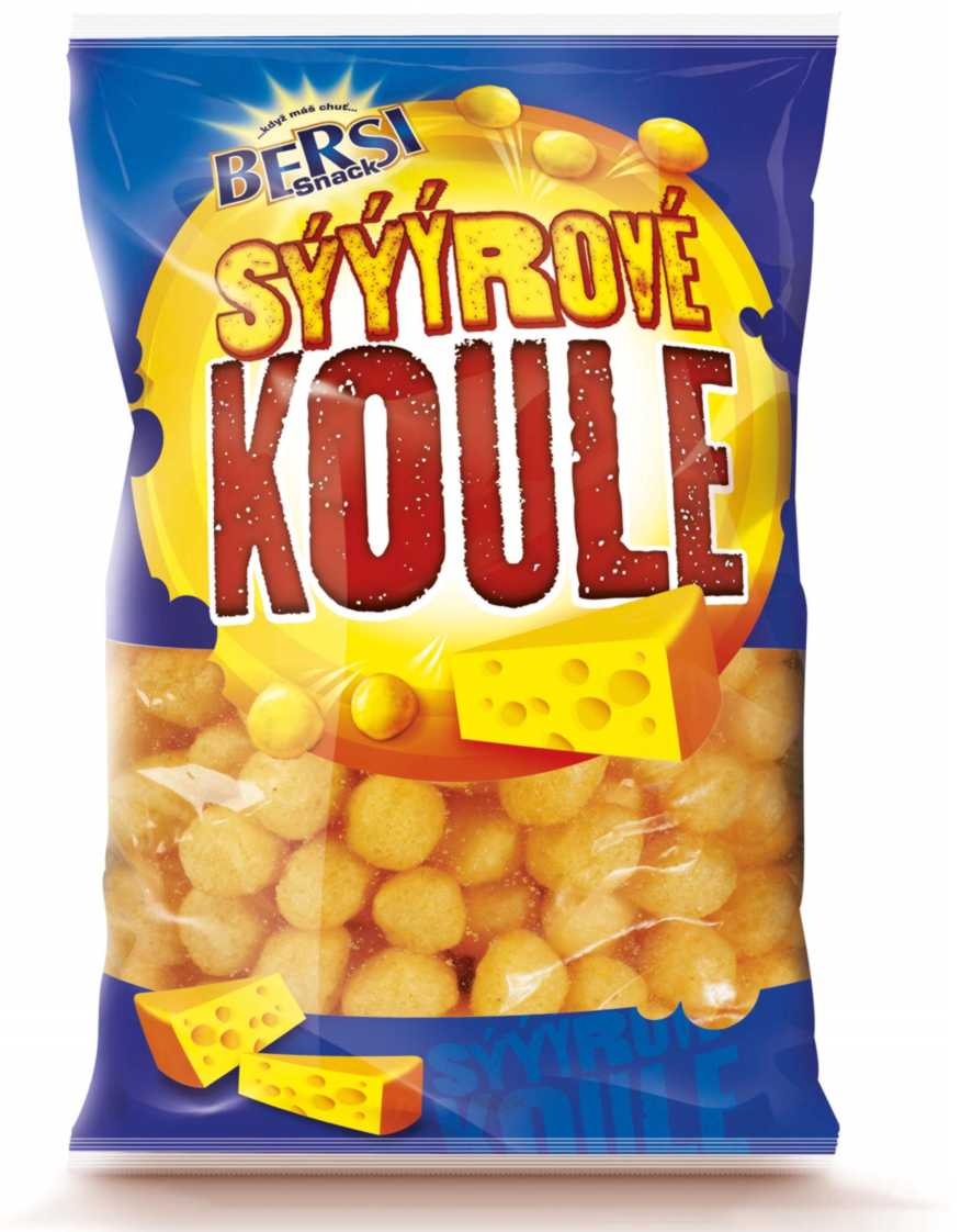 BERSI Snack syrové gule 120 g