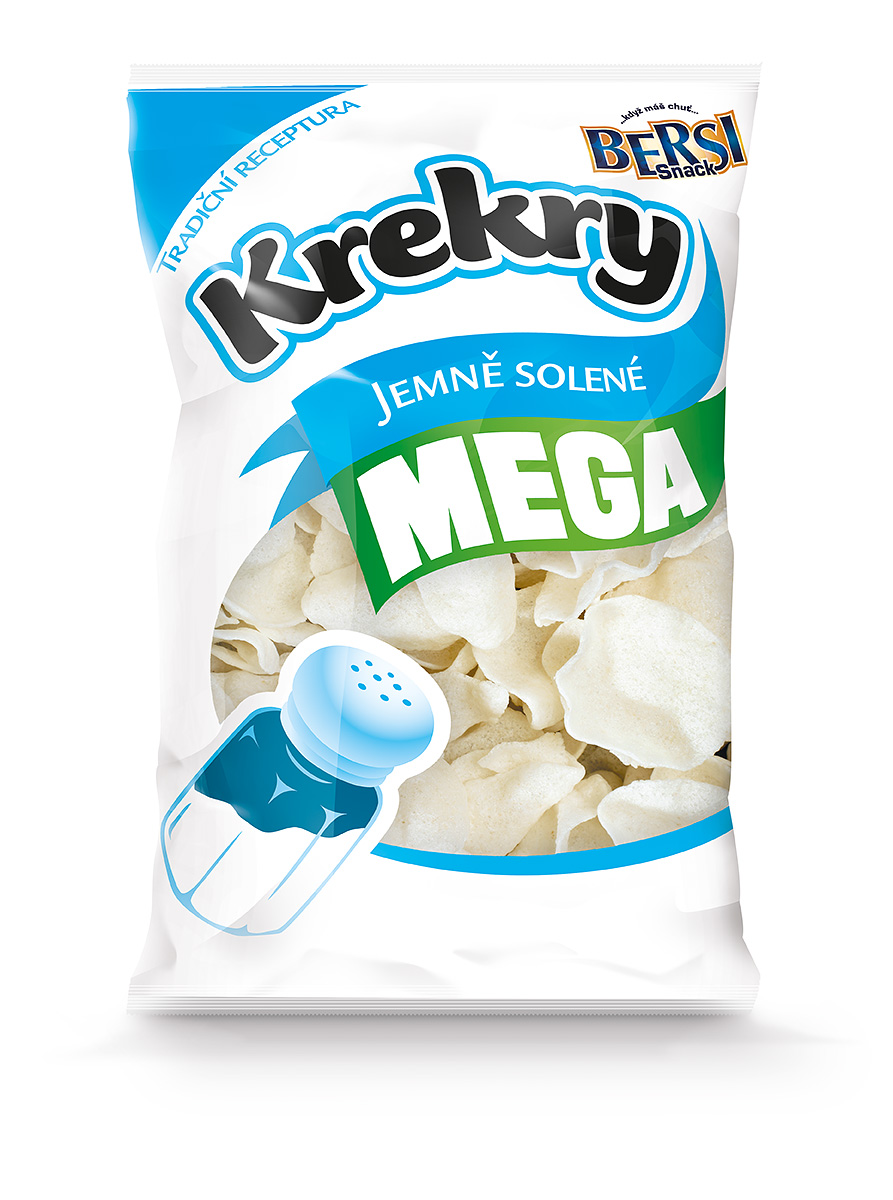BERSI Mega krekry solené 130 g