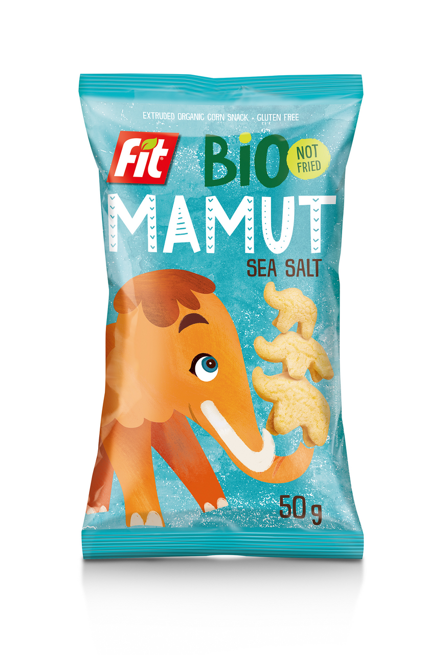 Fit BIO Mamut solené kukuričný snack 50 g