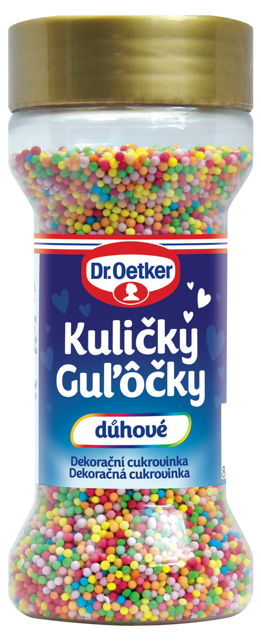 Dr.Oetker Guľôčky dúhové 65 g