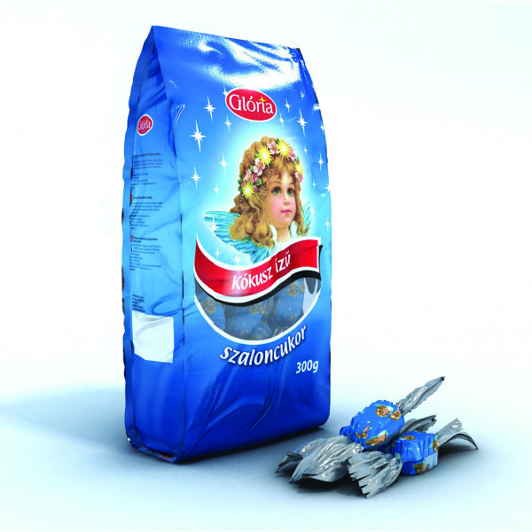Glória Salónky kokosové v kakaovej poleve 300 g
