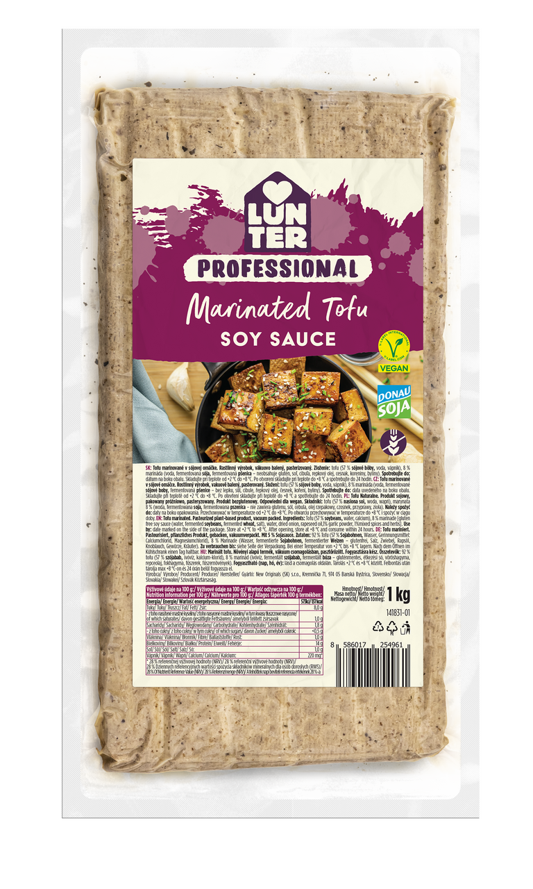 LUNTER Tofu marinované chlad. 1 kg