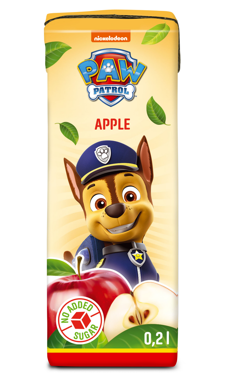 PAW Patrol 50% jablko a ríbezľa 27 x 200 ml tetrapack