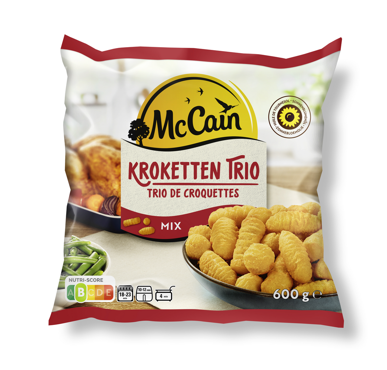 McCain Krokety trio mraz. 600 g