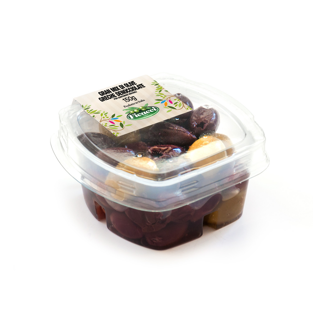 Grécke olivy mix bez kôstky chlad. 150 g