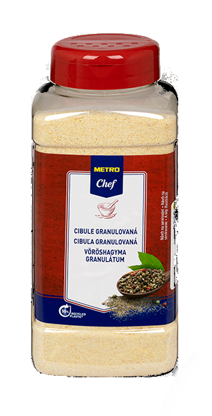 METRO Chef Cibuľa granulovaná 480 g dóza