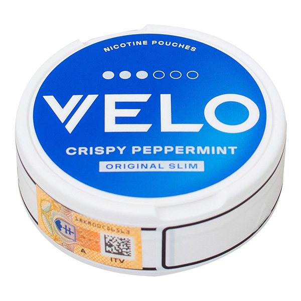 VELO Crispy Peppermint 3 dots nikotínové vrecúška 1 ks