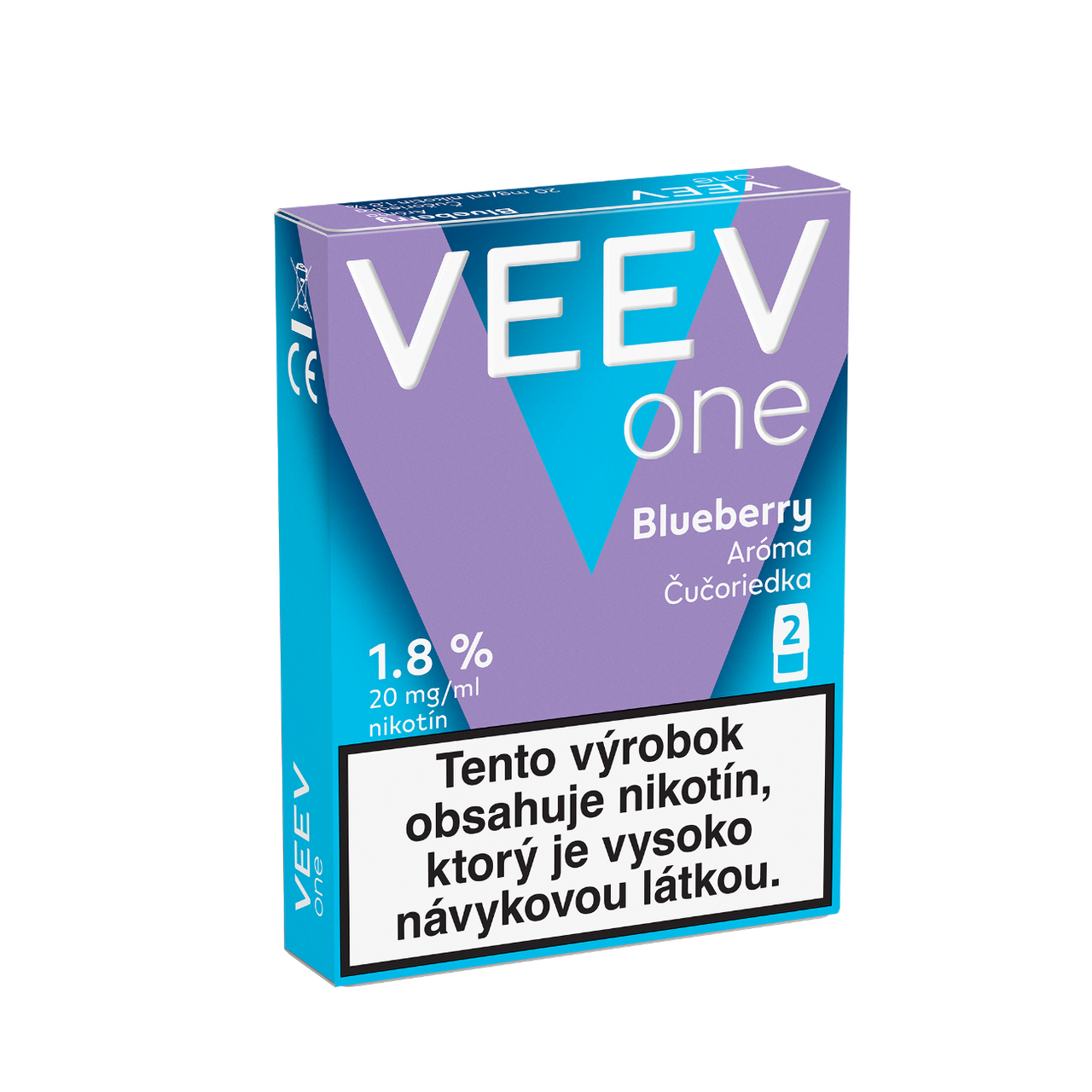 VEEV One Blueberry 1.8% náplň 5 x 2 ks