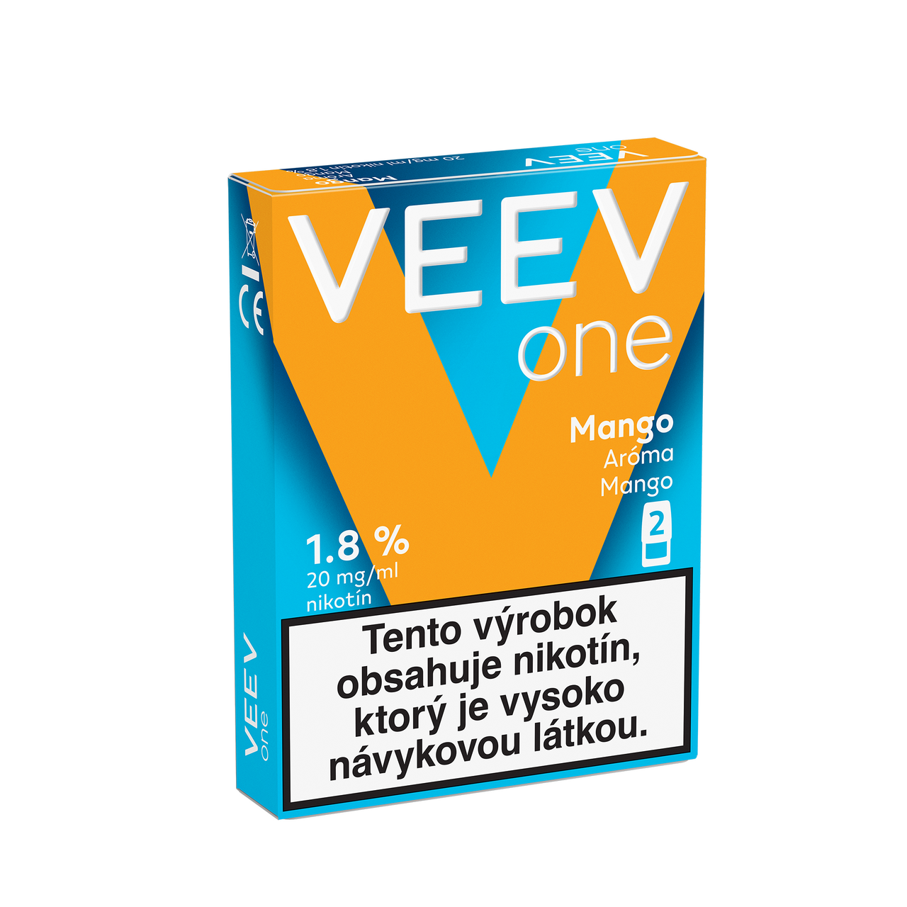 VEEV One Mango 1.8% náplň 5 x 2 ks