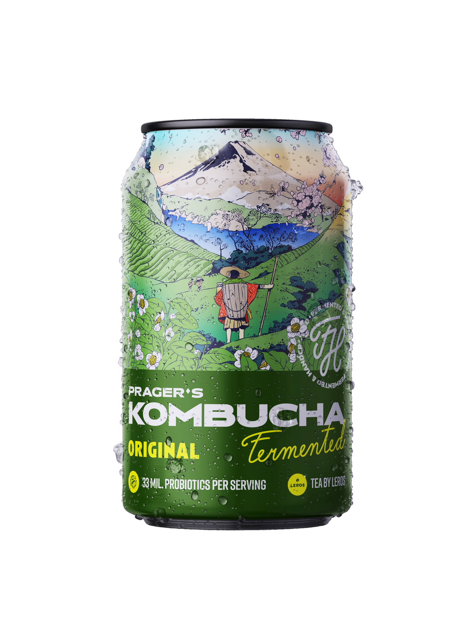 PRAGERS Kombucha original 330 ml vratná plechovka