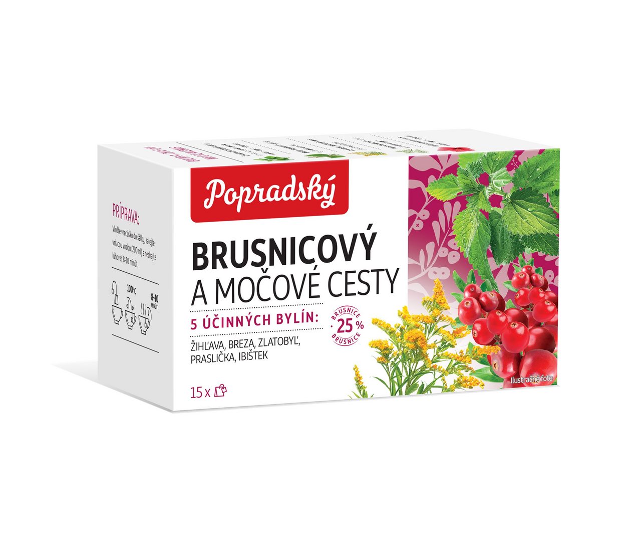 Popradský Čaj bylinný močové cesty 30 g