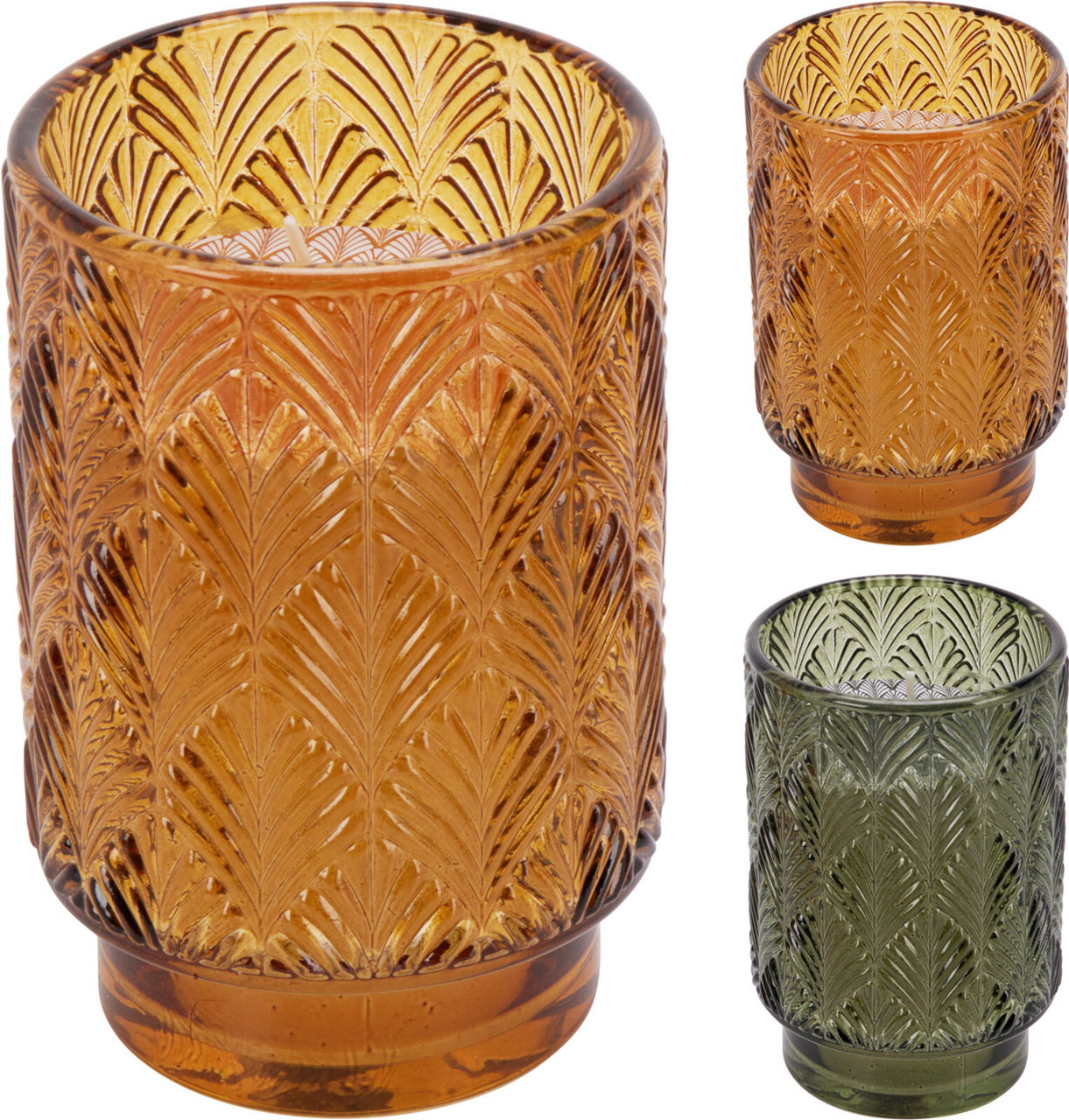 Koopman Sviečka v skle 13 x 8 cm 1 ks